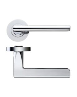 Venice lever on round rose