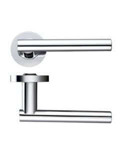 Lucca lever on round rose