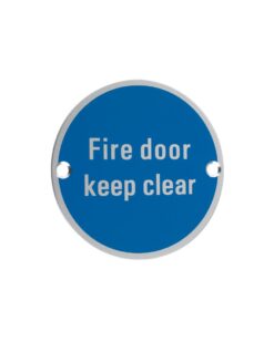 Signage - Fire Door Keep Clear