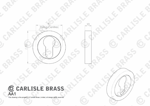 Concealed Fix Escutcheon - Image 2
