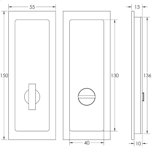Burlington Rectangular Turn & Release - Image 2
