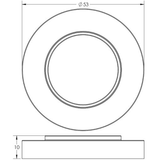 Burlington Plain Outer Roses - Image 2