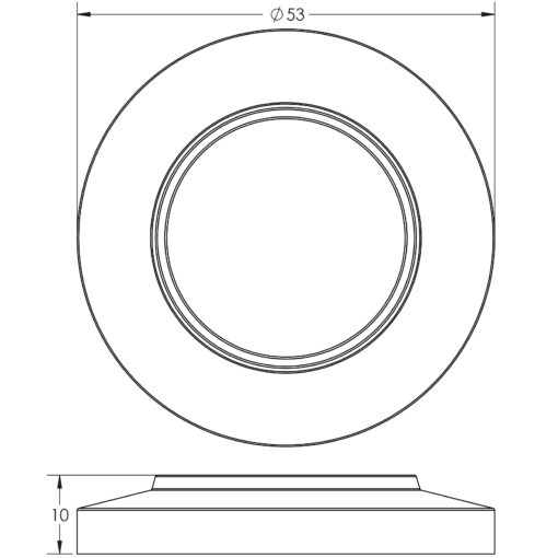 Burlington Chamfered Outer Roses - Image 3