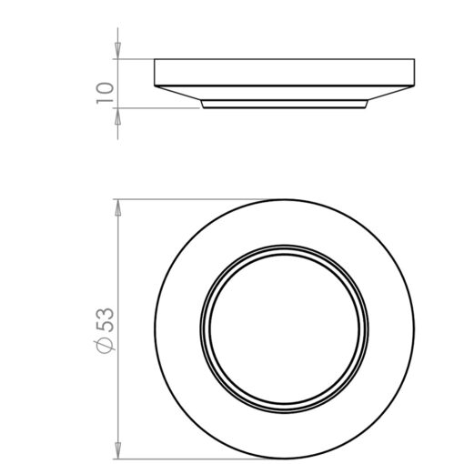 Burlington Chamfered Outer Roses - Image 2