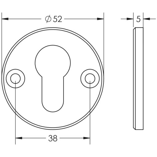 CRES External Security Escutcheon - Image 2