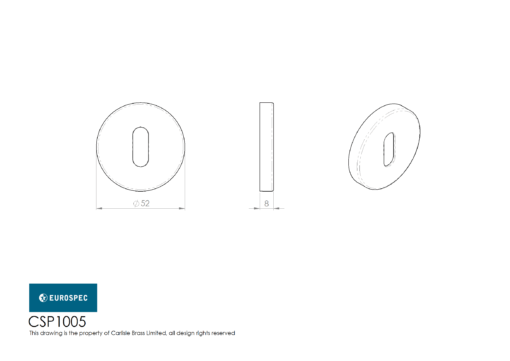 Stainless Steel Escutcheon - Image 4