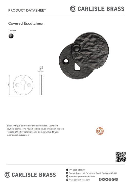 Euro Escutcheon - Image 2