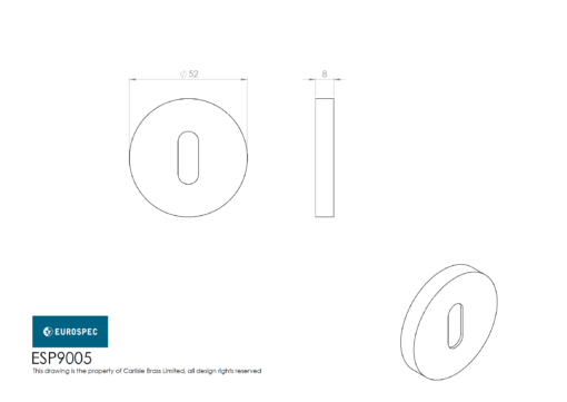 Aluminium Escutcheon - Image 3