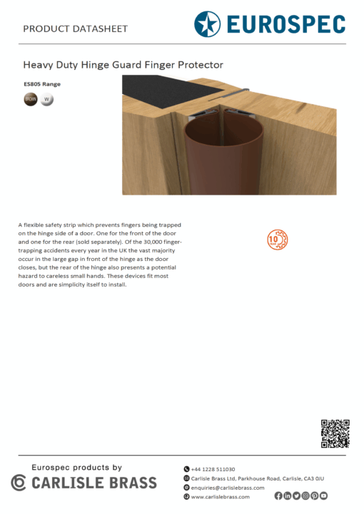Heavy Duty Hinge Guard Finger Protector - Image 3