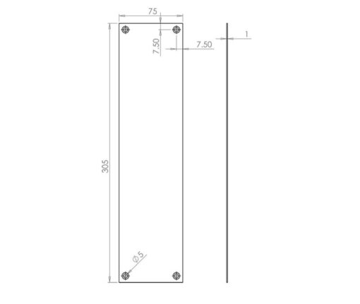 Jedo Plain Fingerplates - Image 2