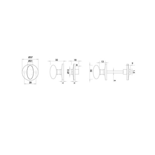 Antique Turn & Release Black - Image 2