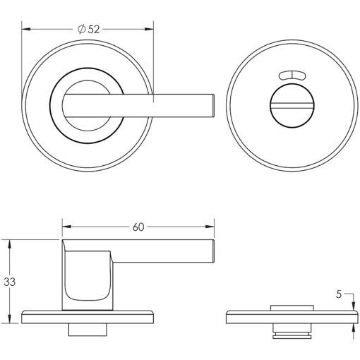 Stainless Steel Easy Turns & Releases with Indicator Grade 304 - Image 3
