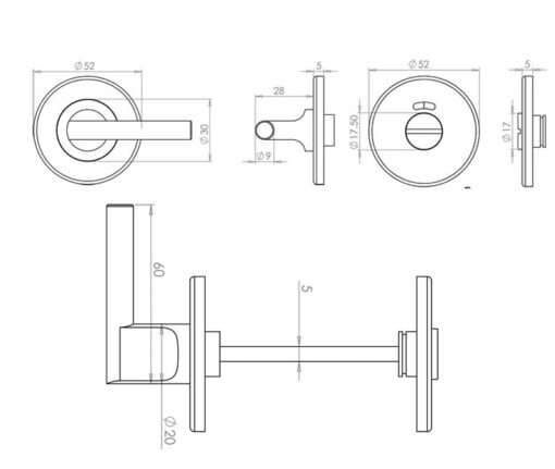 Stainless Steel Easy Turns & Releases with Indicator Grade 304 - Image 2