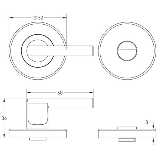 Stainless Steel Standard Turns & Releases without Indicator Grade 201 - Image 2