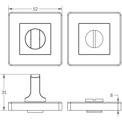 Standard Square Turns & Releases Without Indicator - Image 2