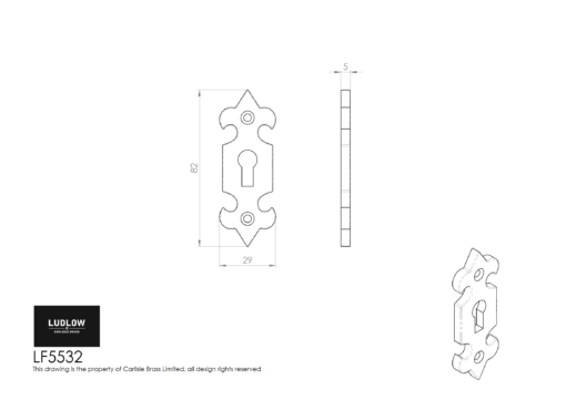 Fleur de lys' Escutcheon - Image 4