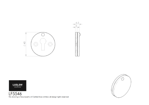 Euro Escutcheon - Image 3