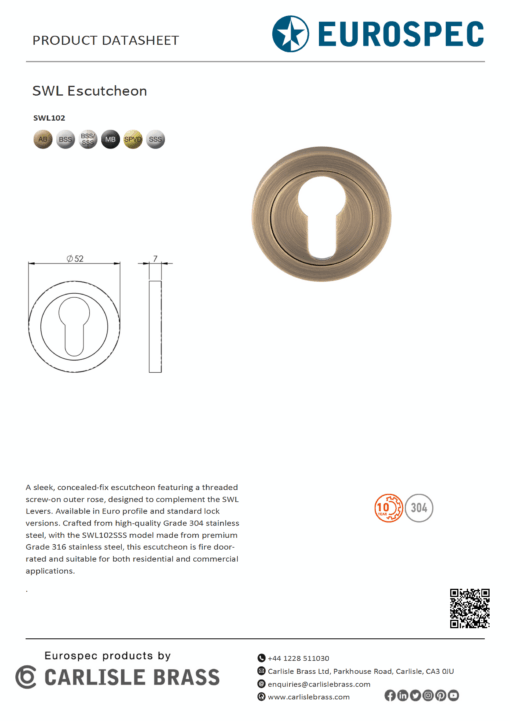 SWL Escutcheon - Image 3