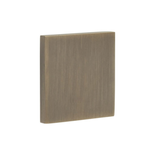 CRES Blank Sqaure Rose Escutcheon