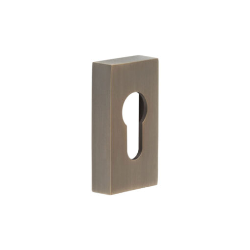CRES Rectangular Euro Keyway Escutcheon