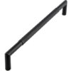 Nero Mitred Knurled Pull handles B/T Fixing
