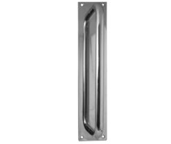 Stainless Steel Pull Handles w/ Plate