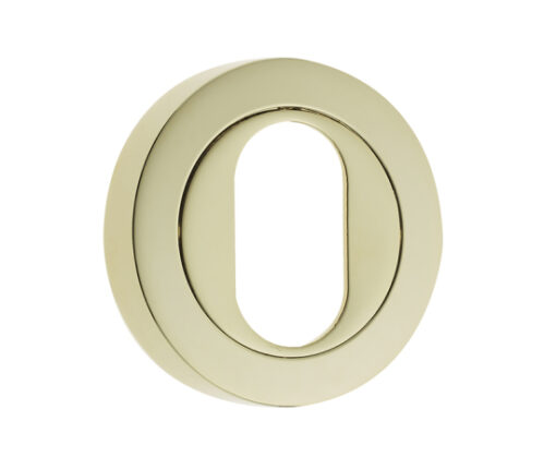 Jedo Designer Oval Profile Escutcheons on 50mm Round Rose