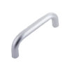 Aluminium 19mm D Shape Pull Handle Bolt Through Fixing F2 Finish